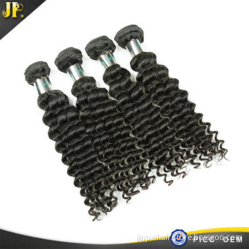 2015 JP natural real unprocessed remy hair virgin indian deep curl